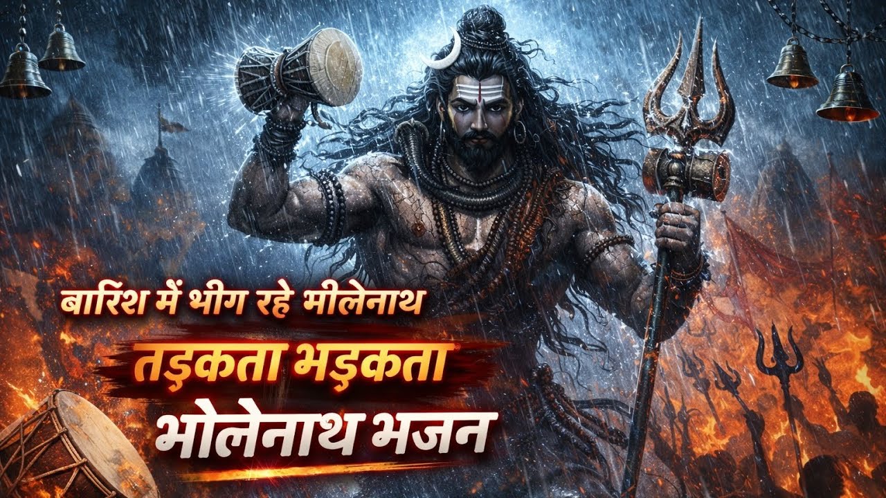 डमरू की डम-डम गूंज रही | तड़कता भड़कता भोलेनाथ भजन | Powerful Shiva Instrumental 2026