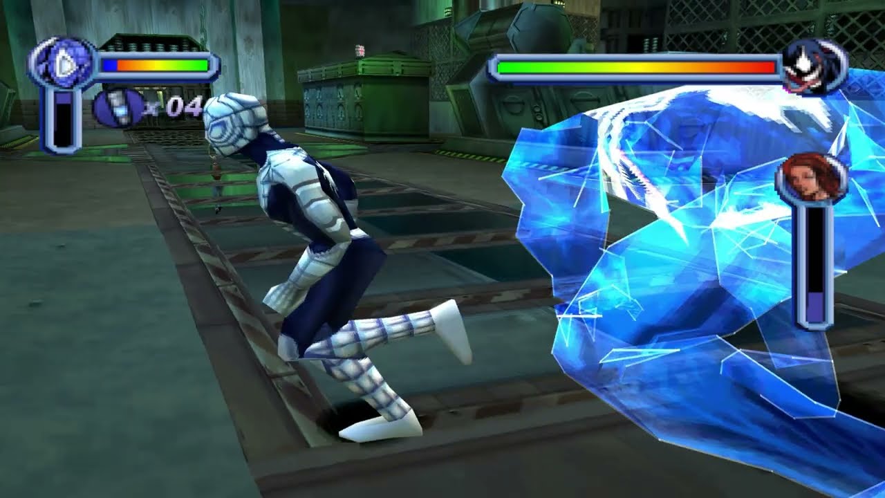 Spider-Man (2000)  Part-4 Hard Game Play (ps1) Venom Fight
