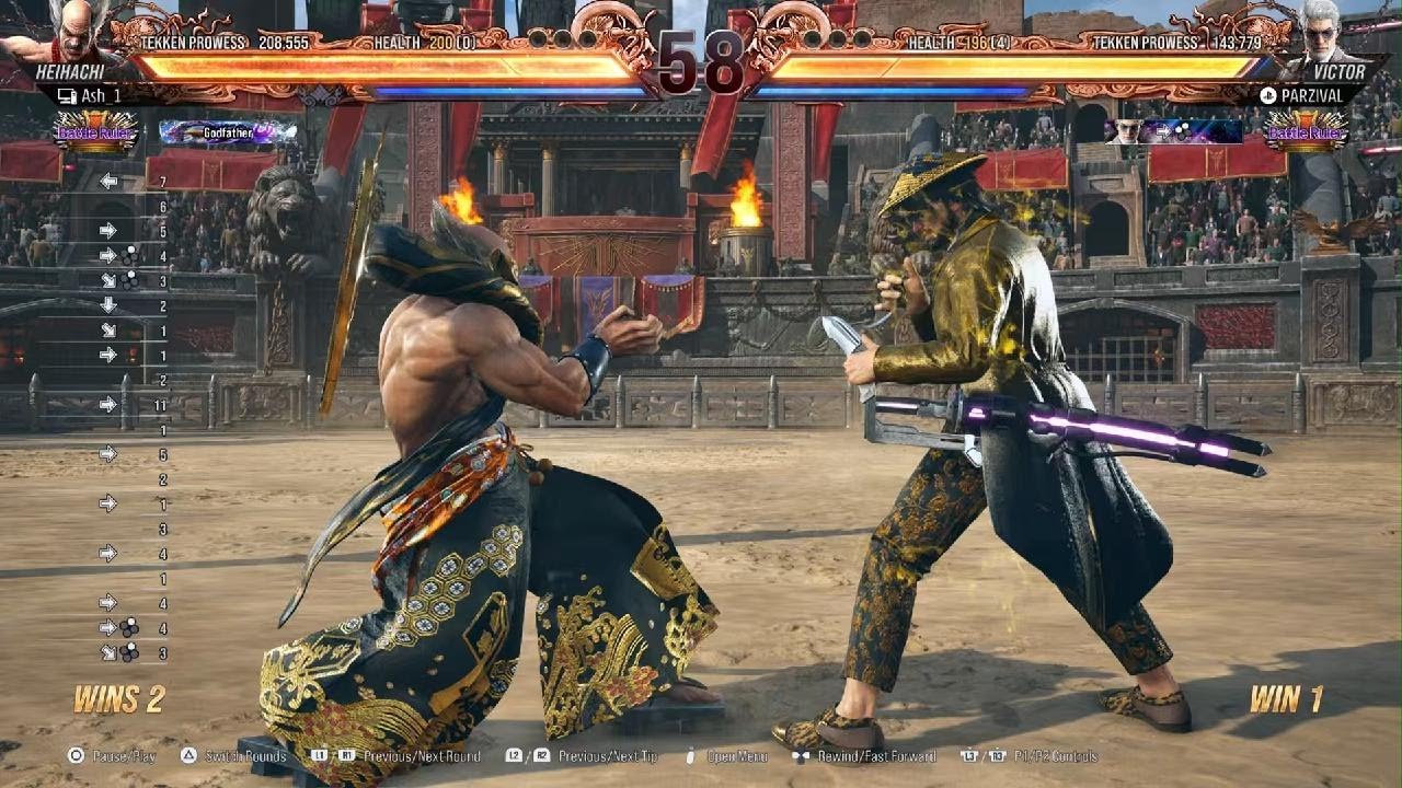 TEKKEN8 Victor vs Heihachi