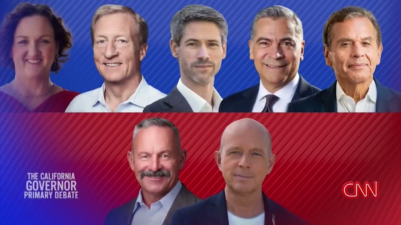 Дебаты губернаторов Калифорнии на CNN