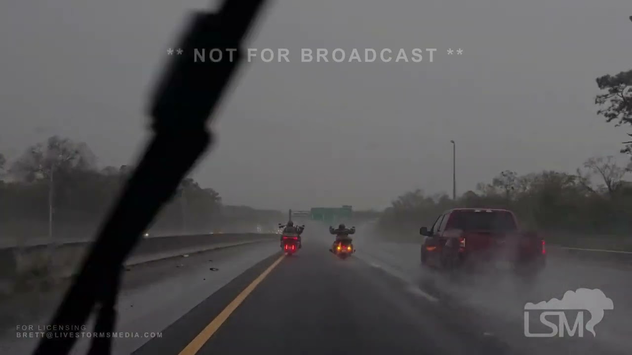 03-09-2025 Jacksonville, FL - Severe Storms-Small Hail-Torrential Rains