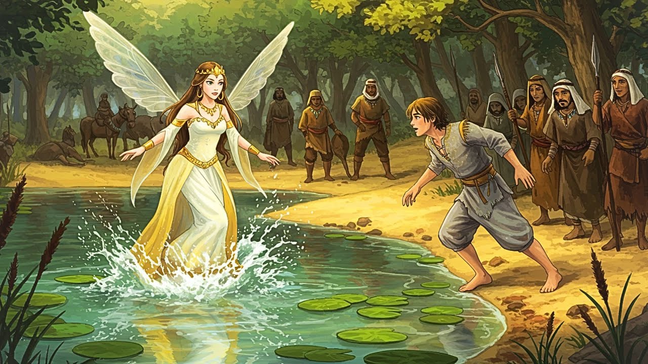 #قصة_أبن الملك الضعيف وأخية الظالم!!والجنيه التي اعطته اعشاب سحريه!! جعلته قويا ليسترد حقه من اخيه!!