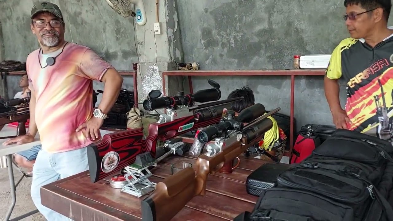 1st STARS Invitational Airgun Shooting Competition. Brgy. Sibulan, Nagcarlan, Laguna.
