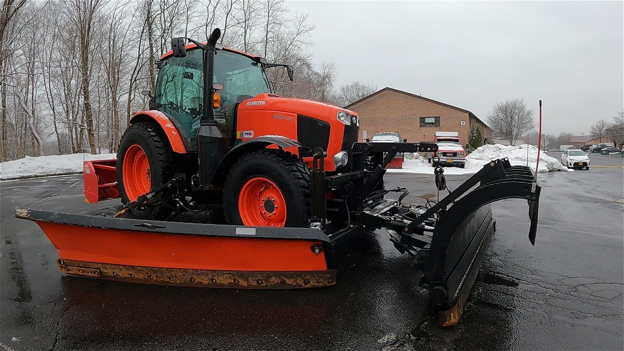 $125,000 KUBOTA M6 - 131 SNOW PLOW TRACTOR