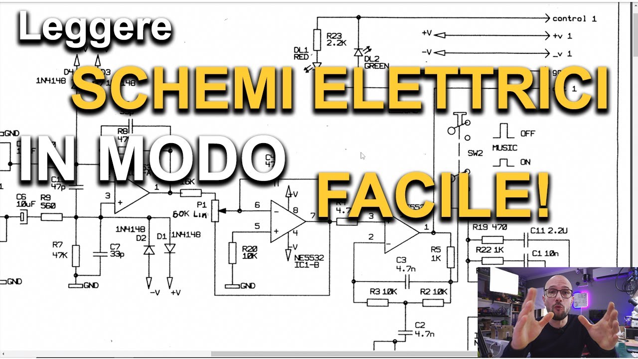 COME LEGGERE UNO SCHEMA ELETTRICO IN MODO FACILE