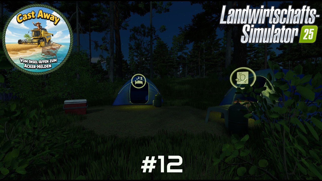 Cast Away #12 - 🔥 NACHT IM WALD! 🌙🪵 Nur eine Tour – aber endlich gutes Geld