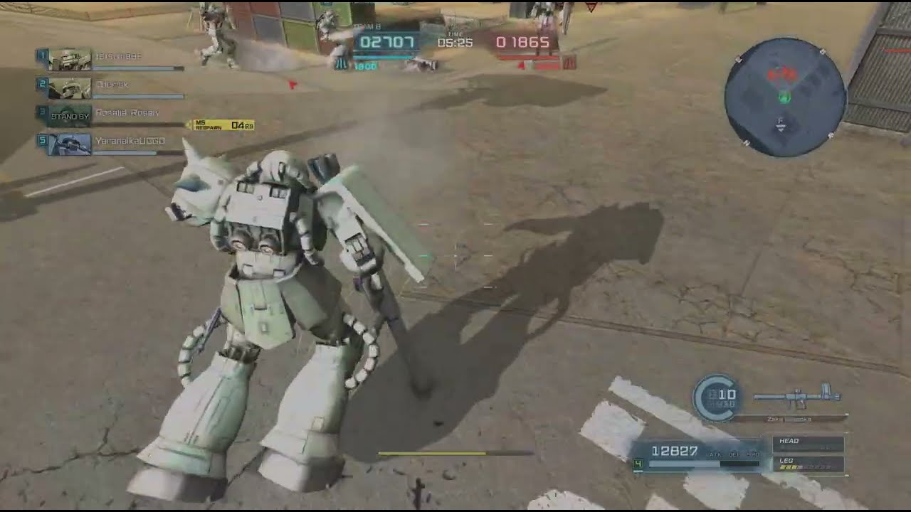 Gundam Battle Operation 2 -GBO 2- Situation Battle ground - Maxed Zaku II