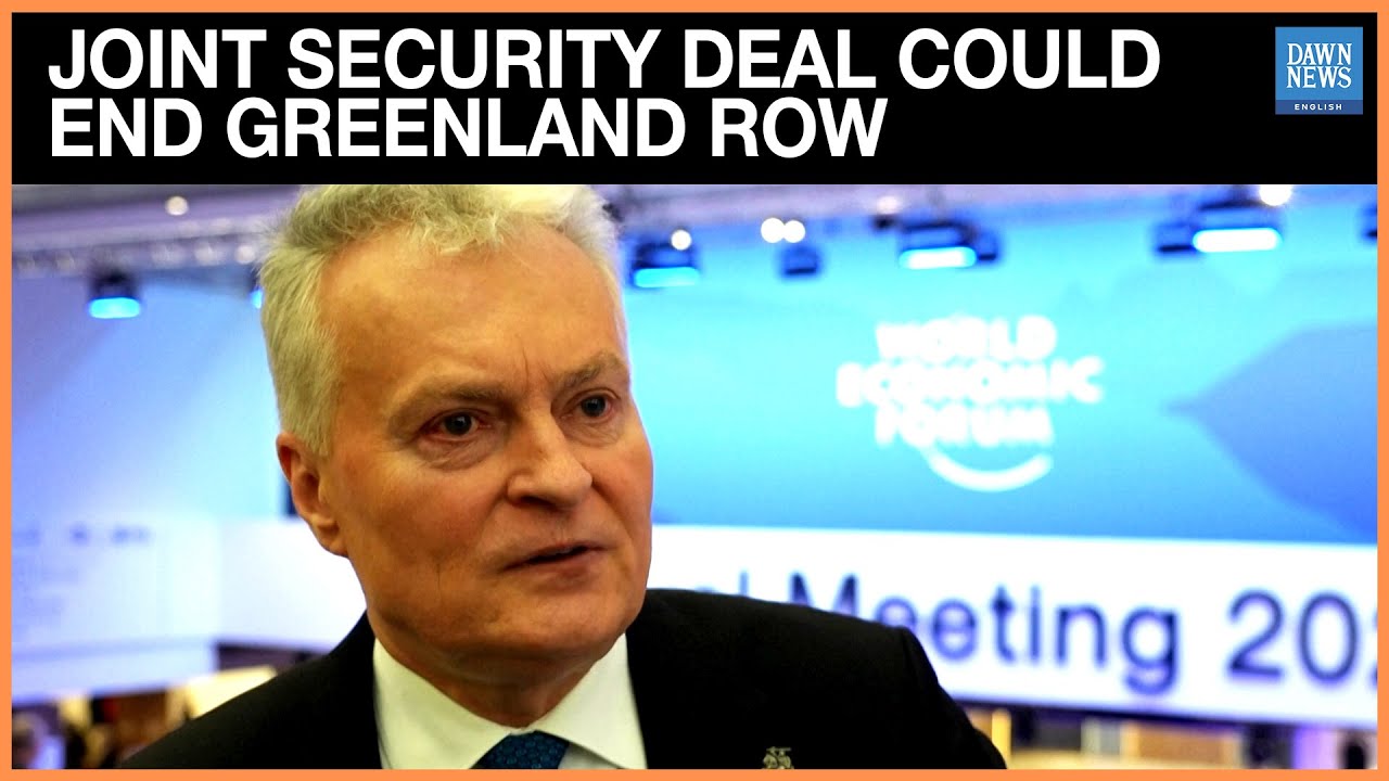 Lithuania President Says Joint Security Deal Could End Greenland Row | Dawn News English