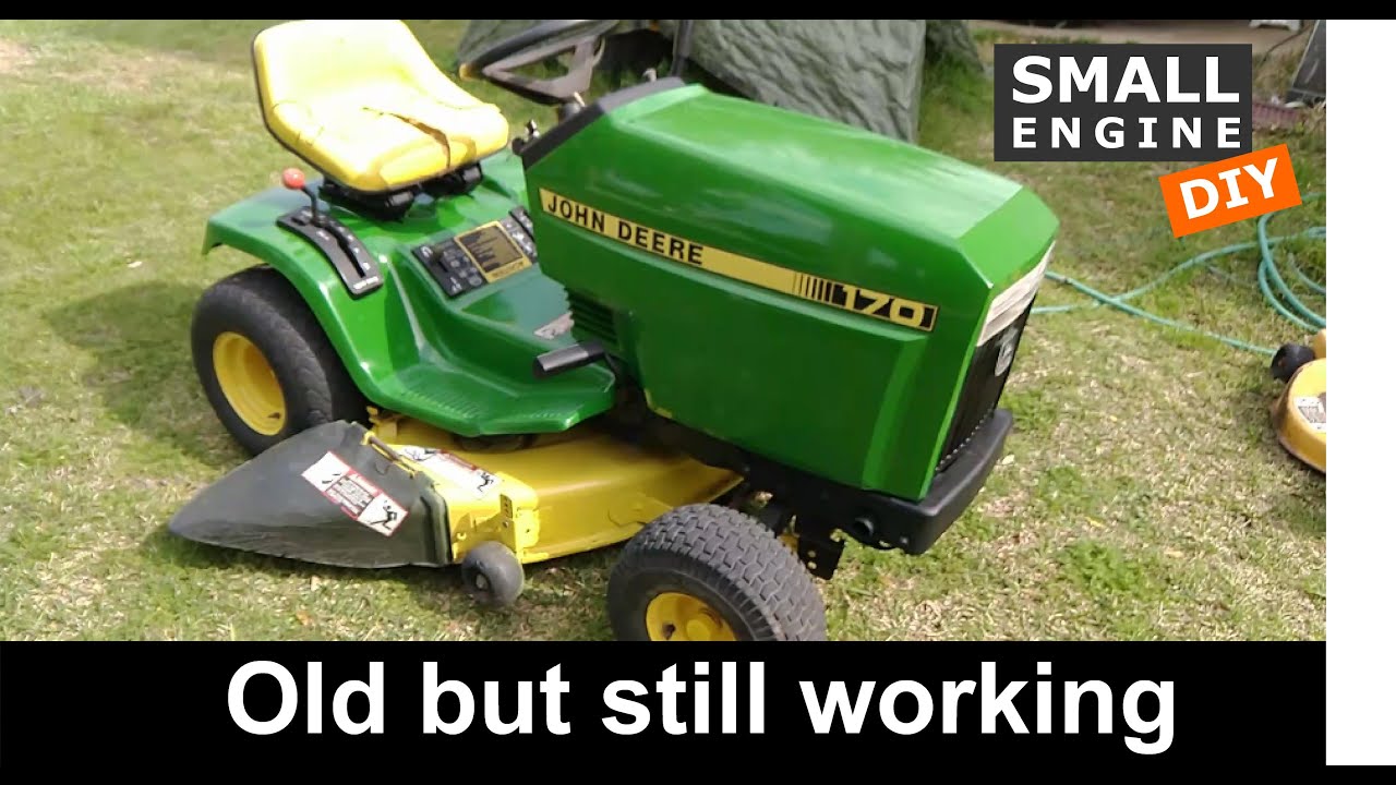 John Deere 170 Lawn Tractor Restoration