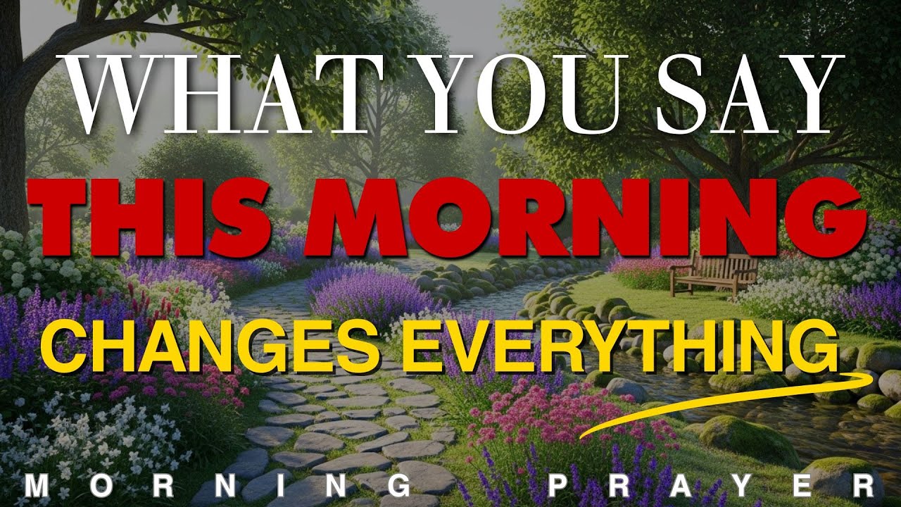 Talk to God First! Morning Prayer That Covers Your Whole Day | Powerful Morning Prayer