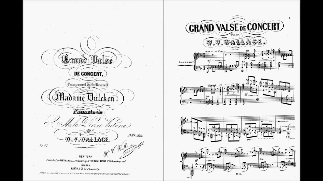 Grande Valse de Concert (William Vincent Wallace)