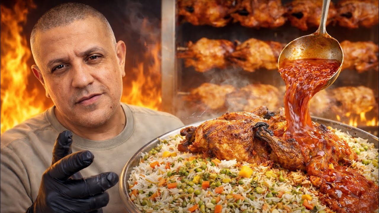 مطعم الحاج ستار . اشهر دجاج في بغداد @at_ma8