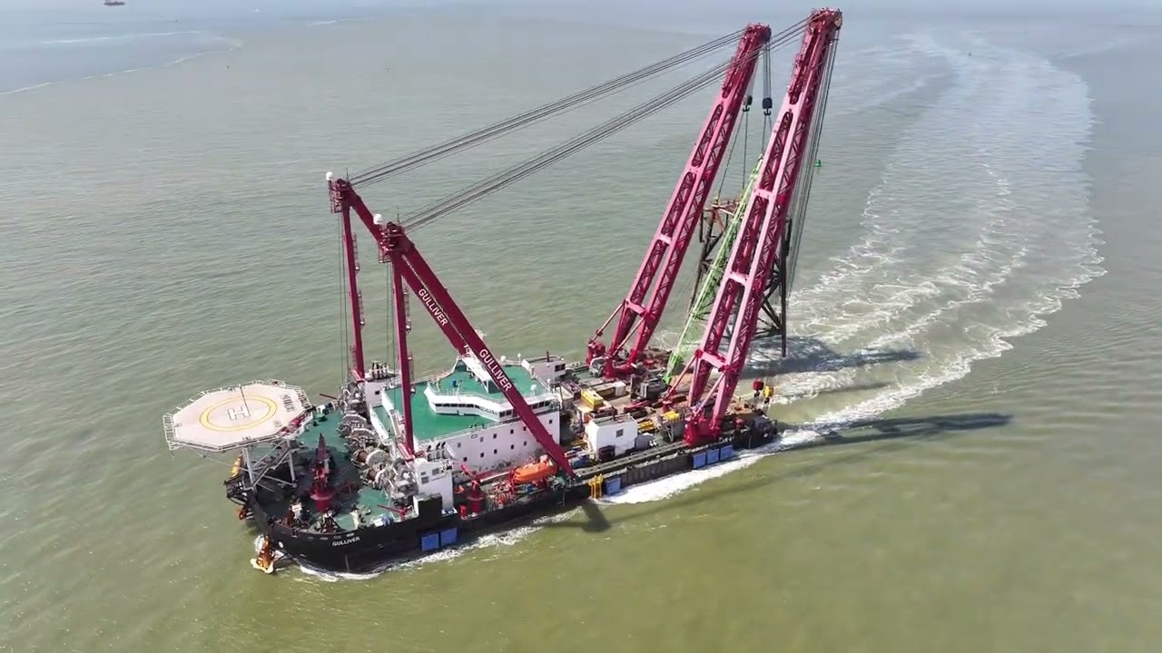 The Gulliver On the Western Scheldt near Vlissingen