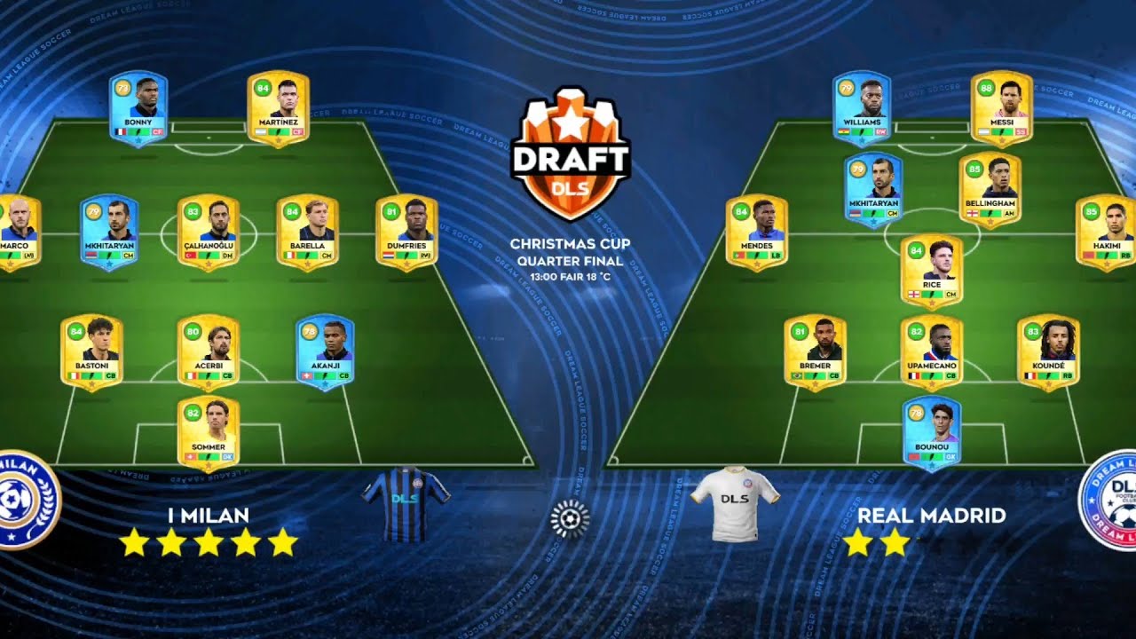 DLS26 REAL MADRID VS INTERMILAN VS CHELSEA