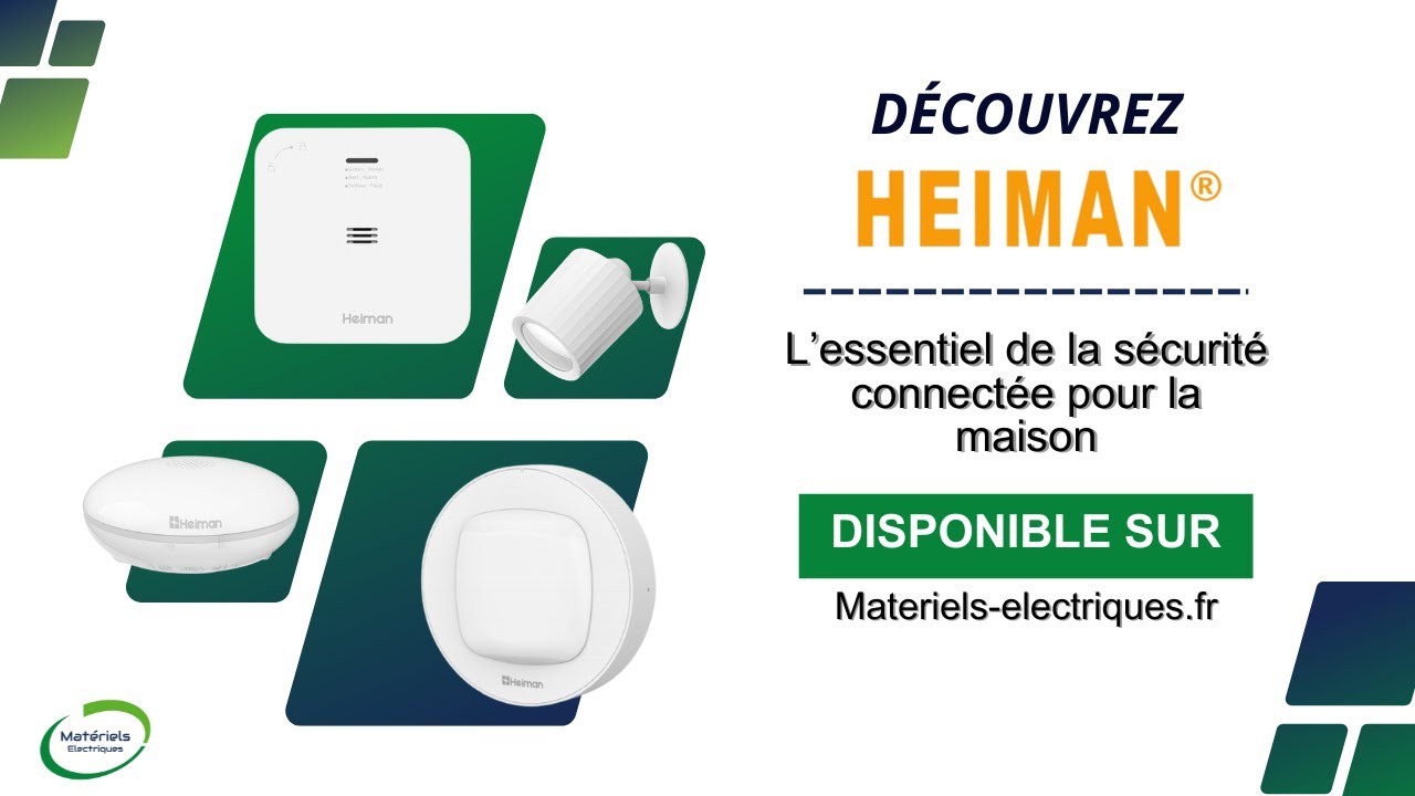 HEIMAN : les essentiels de la sécurité connectée pour la maison 🔐🏠