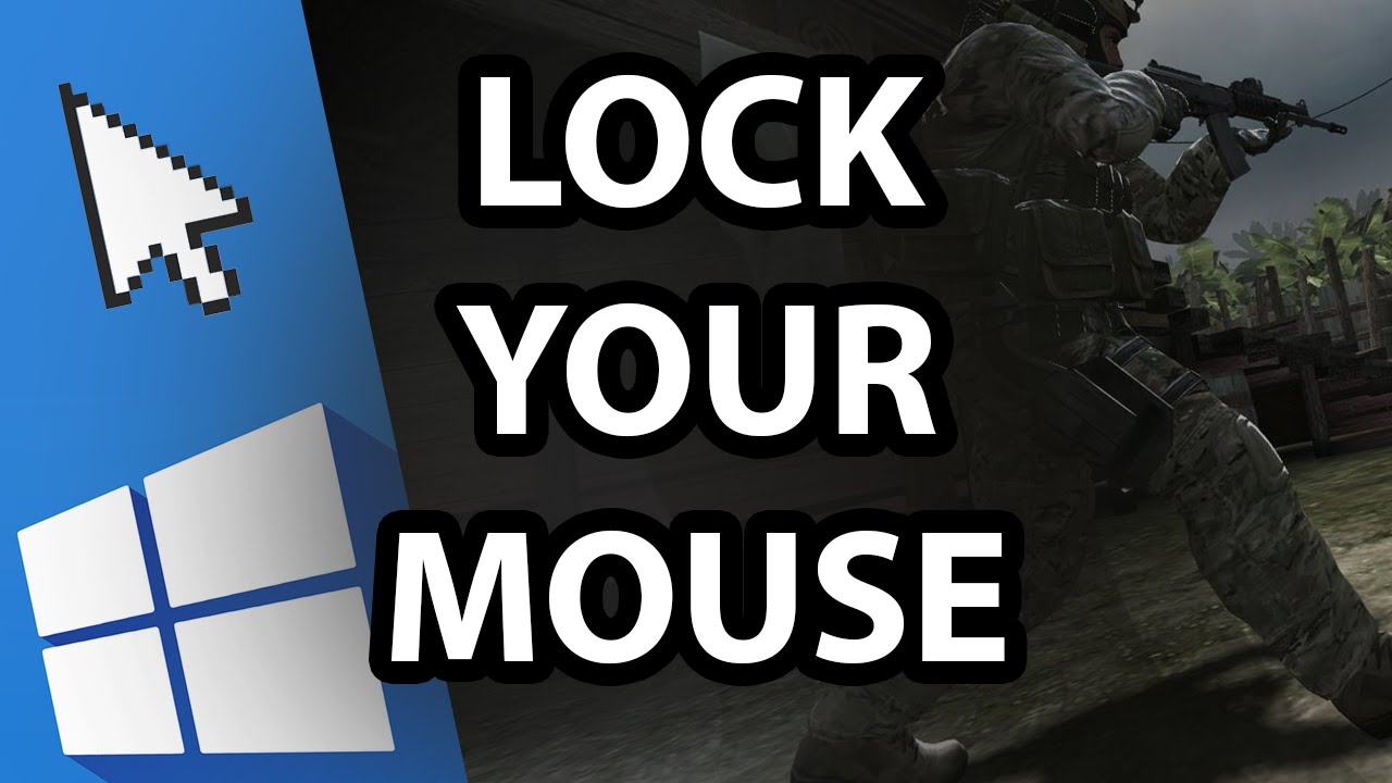 How to lock mouse on your main screen