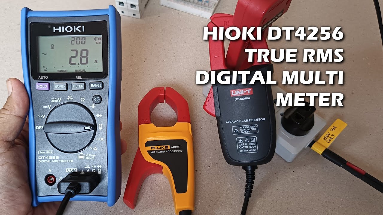 Цифровой мультиметр Hioki DT4256 True RMS: обзор [CC]