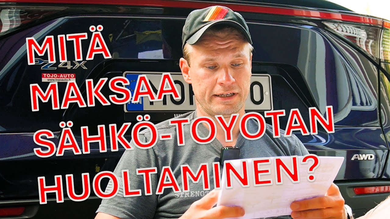 Mink&auml; verran maksaa s&auml;hk&ouml;-Toyotan huoltaminen?