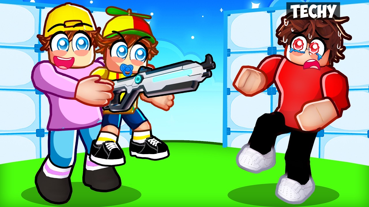 Johnny playing ROBLOX RIVALS as 7 YEARS OLD!