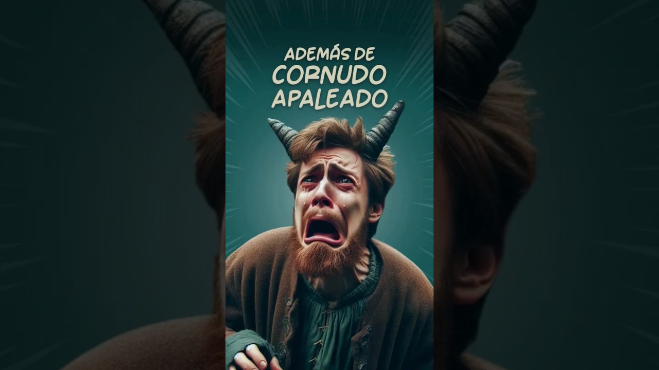 Adem&aacute;s de cornudo, apaleado