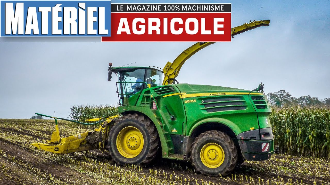 Presentation de l'ensileuse John Deere série 8000 - forage harvester by Matériel Agricole