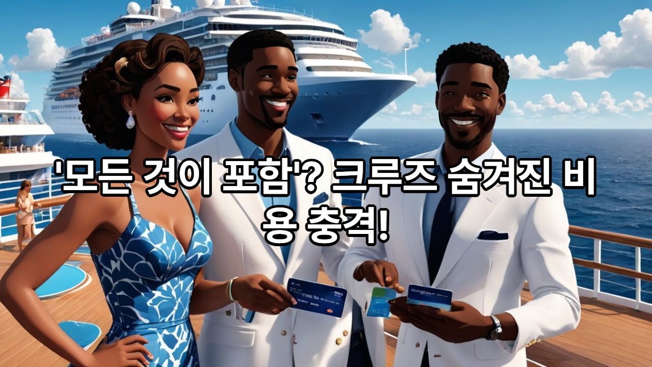 크루즈 여행, 꼭 알아야 할 숨겨진 비용 5가지