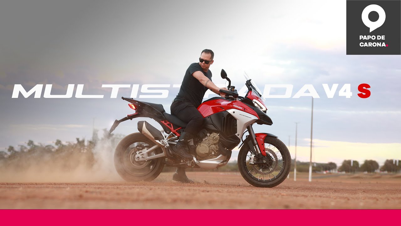 DUCATI MULTISTRADA V4 S: A ESPORTIVA DISFARÇADA DE MAXI TRAIL
