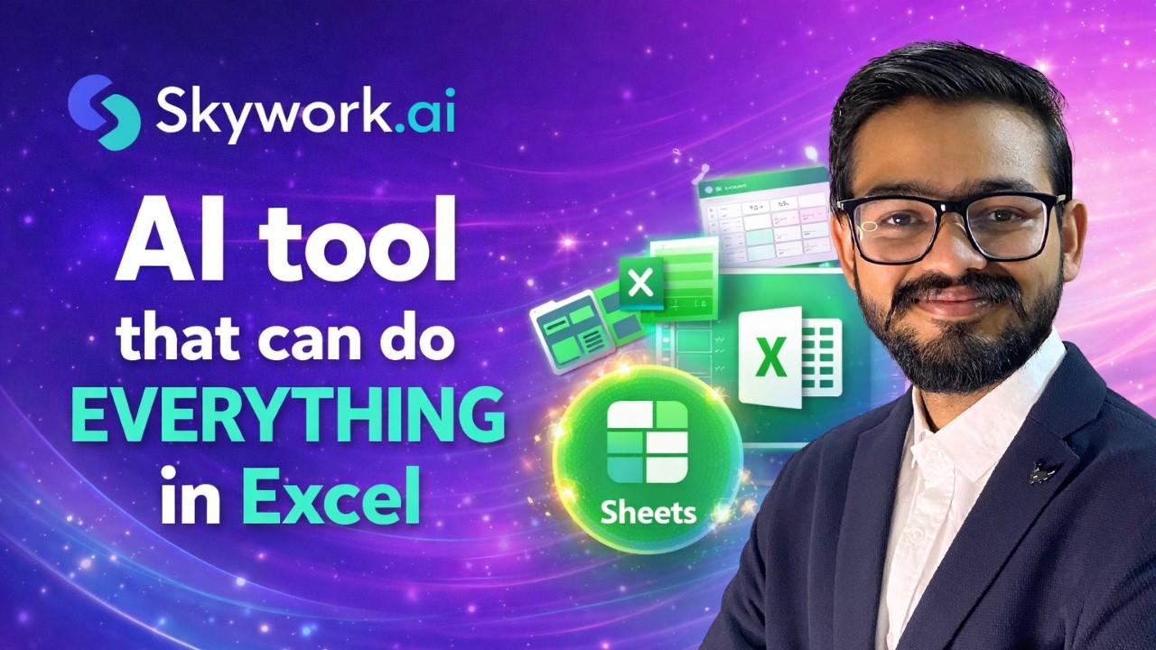 Ai Tool that can do EVERYTHING in Excel: SKYWORK.AI