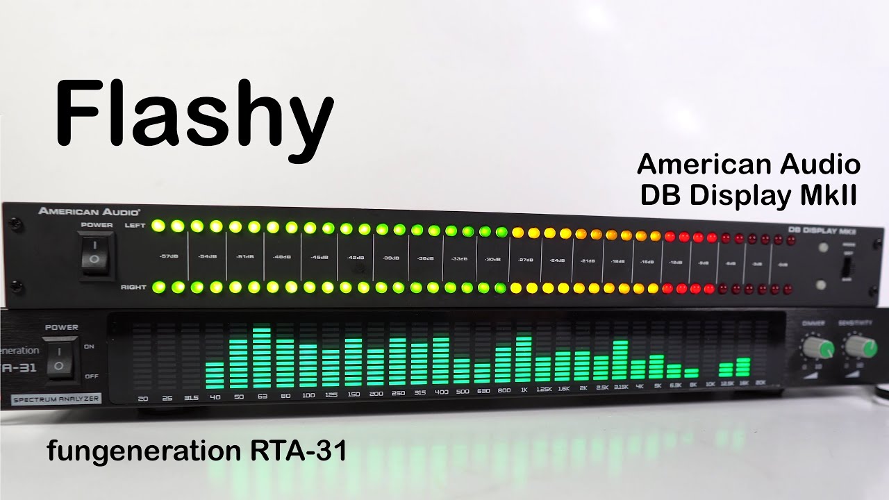 Light Entertainment - Rack-mountable Spectrum Analyser & DB Meter