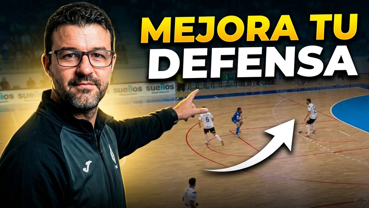 Aprende a mejorar La defensa individual en el futsal