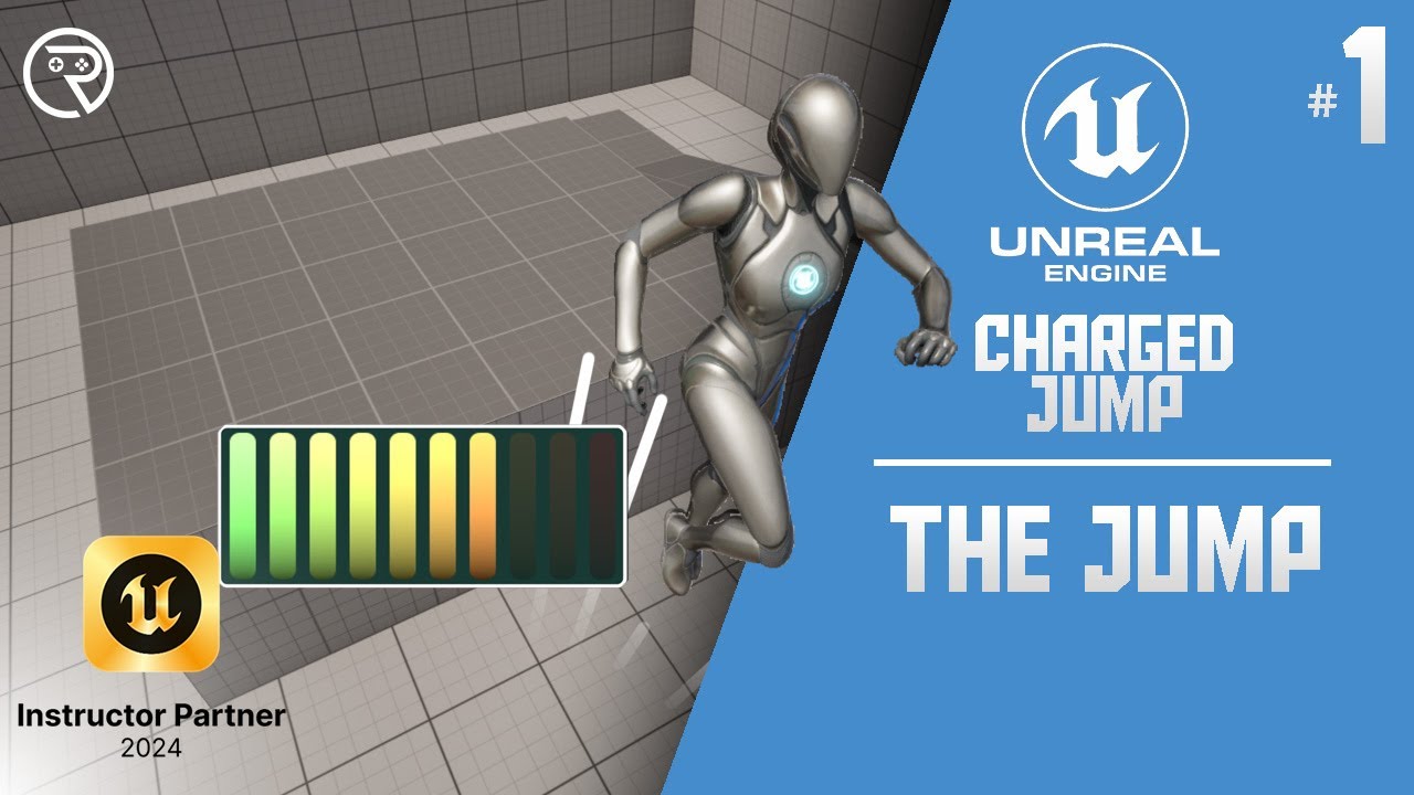 Unreal Engine 5 Tutorial -  Charged Jump Part 1: The Jump