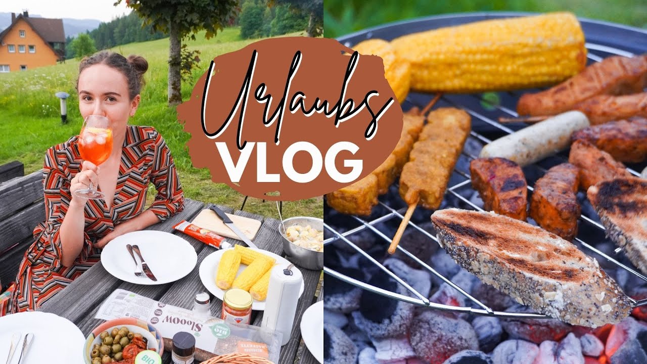 VLOG » Vegan Grillen, Wandern, Food Haul, Urlaub nach dem Zyklus│Schwarzwald Ferien