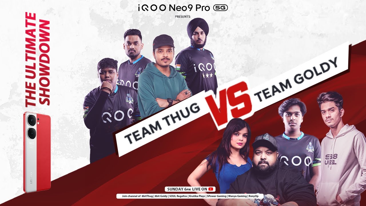 iQoo Neo 9 Pro presents The Ultimate iQooSouL TDM Battle!