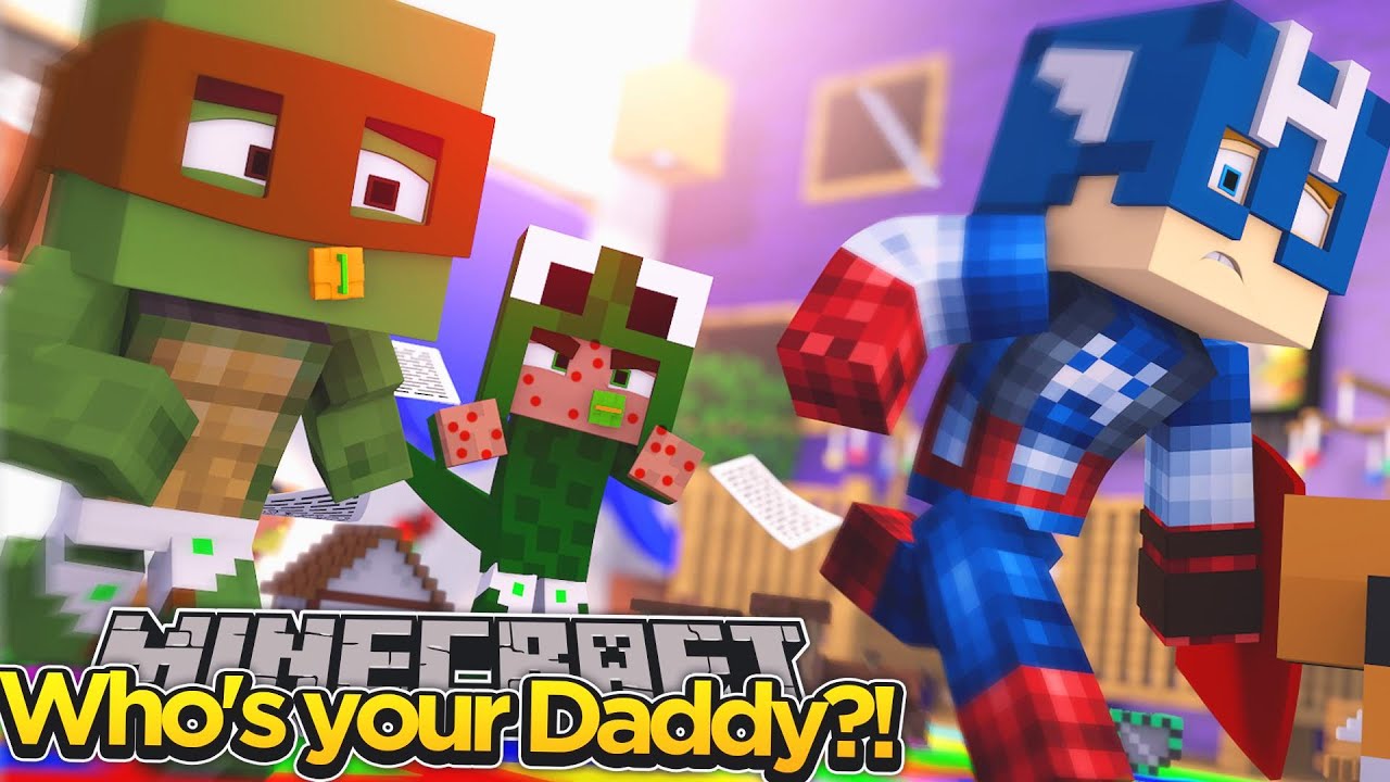 Minecraft Who's Your Daddy - BABY LITTLE LIZARD HAS GOT THE CHICKEN POX!
