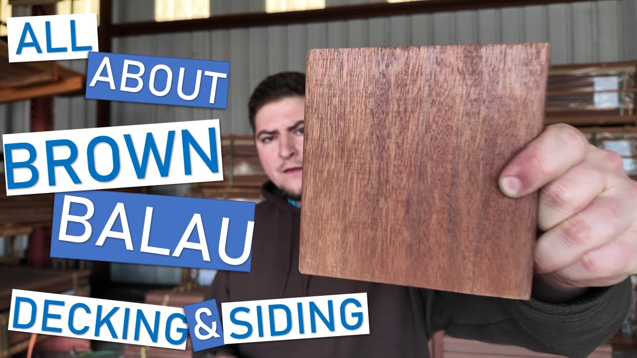Brown Balau: Affordable & Durable Alternative to Ipe for Decking & Siding