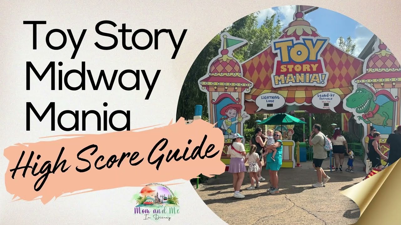 How to Get a HIGH SCORE on Toy Story Midway Mania! | Tips & Tricks for Winning