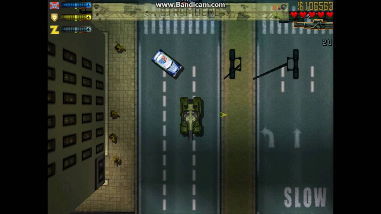 GTA2 Tank Rampage