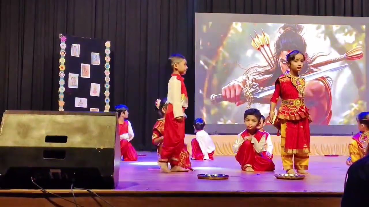 👑 Little Sita’s Divine Performance | Ramayan Drama #annualfunction #sita #jayshreeram #raamleela 