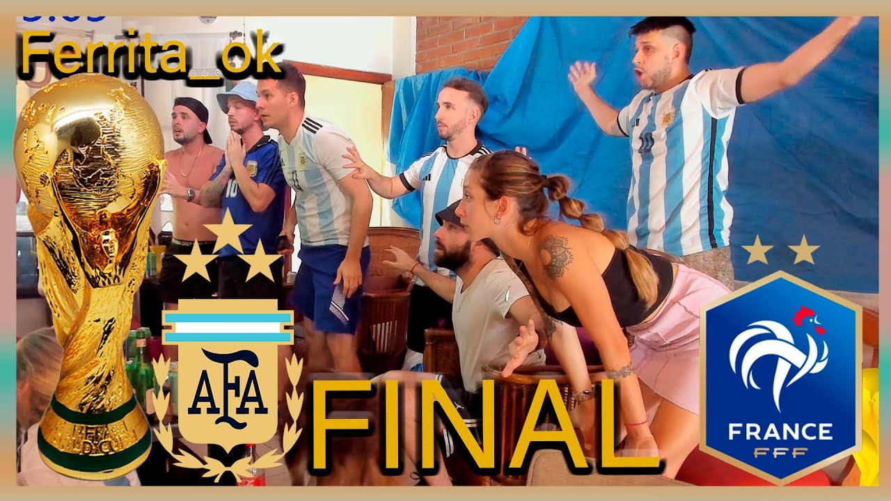 Argentina 3(4) vs Francia 3(2) 🔥 Reacciones de Hinchas Argentinos 🇦🇷 Argentina Campeón del Mundo 🏆