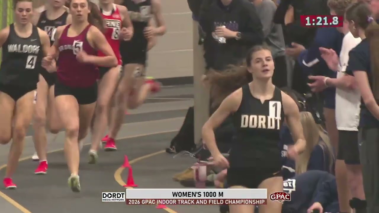 2025-26 Women's Indoor Track and Field -Corinne Braun, GPAC Indoor
