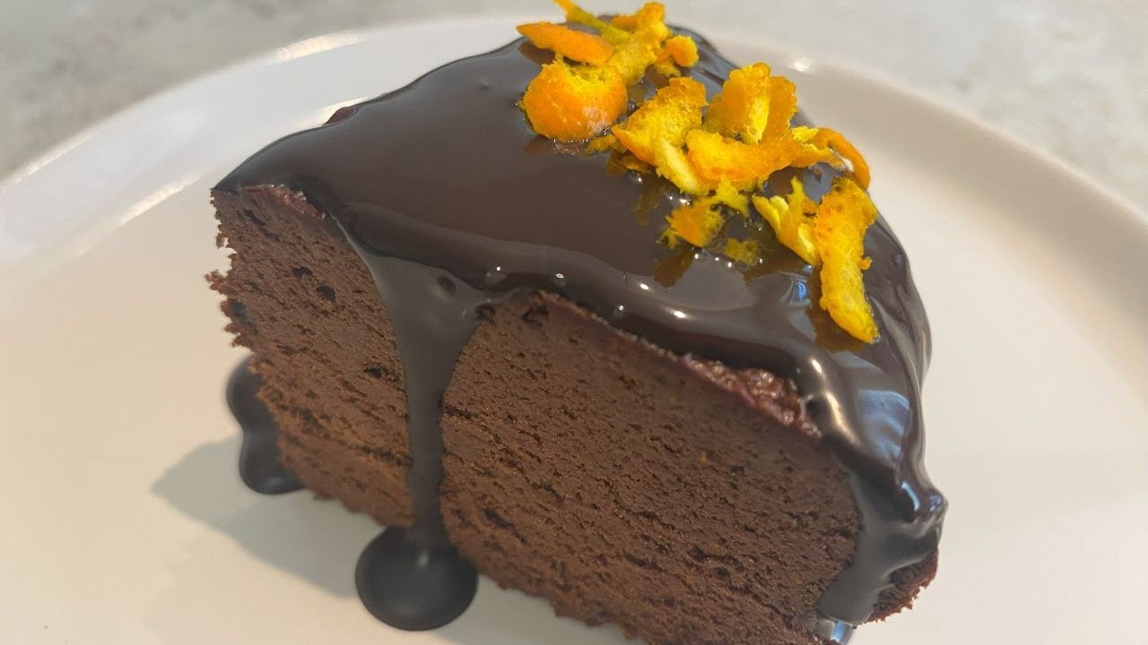 Chocolate Orange Cake - 4 ingredients only