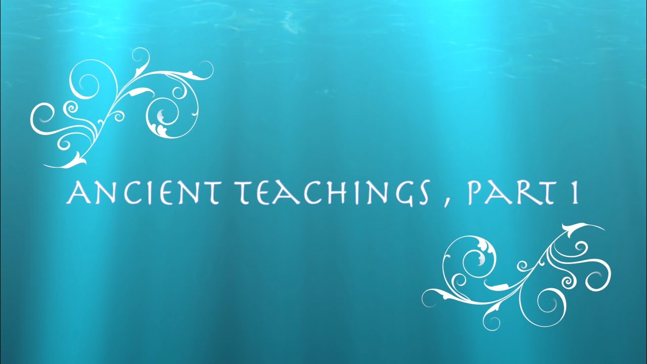 MK33 Ancient teacings PT1