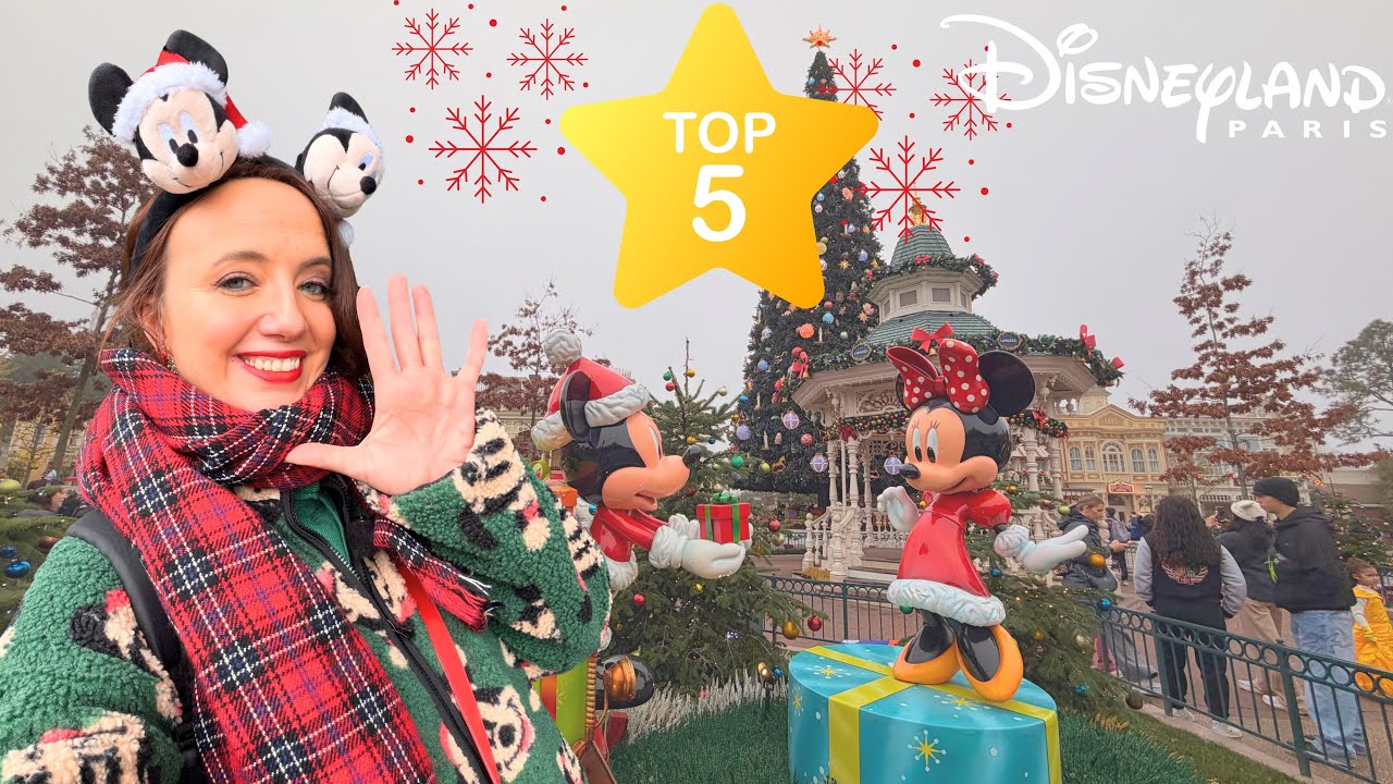 🎄 Top 5 Must-Dos in Disneyland Paris zur Christmas Season 2025 – Das dürft ihr nicht verpassen!