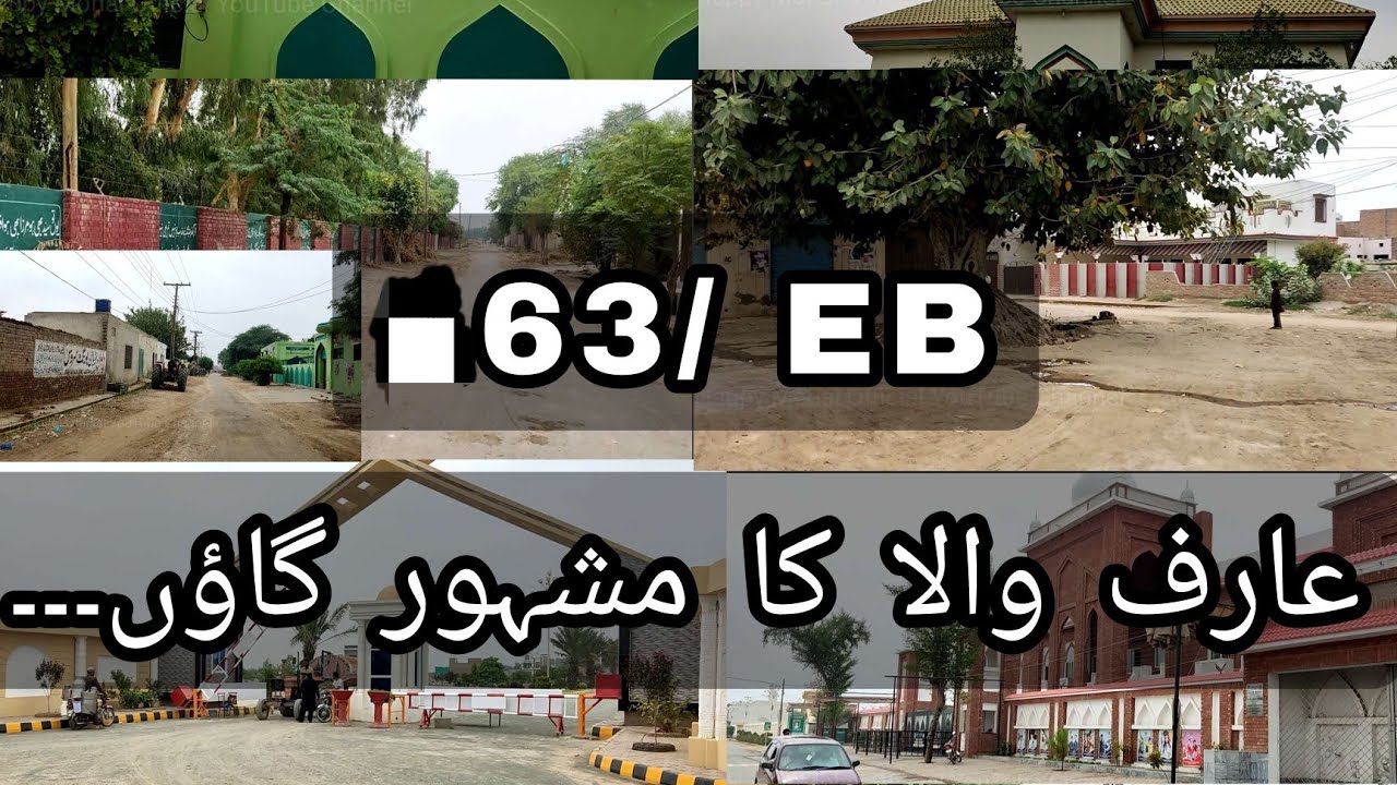 63/eb Arifwala || Arifwala || pyara pind || 63 eb || #HappyMohalOficial #arifwalavlogs