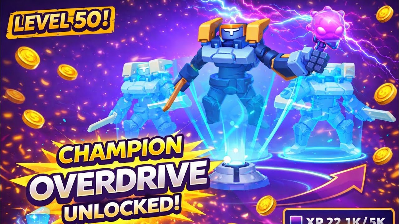 CHAMPION OVERDRIVE LEVEL 50 ON BY MOB CONTROL. ( @Mob.Control.2 ) #viral #gaming #trending 