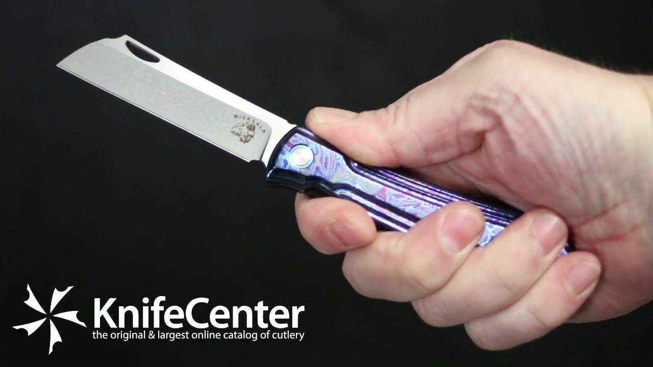 Mechforce Rick Lala Collab Caipira Liner Lock Traditional Front Flipper Knife