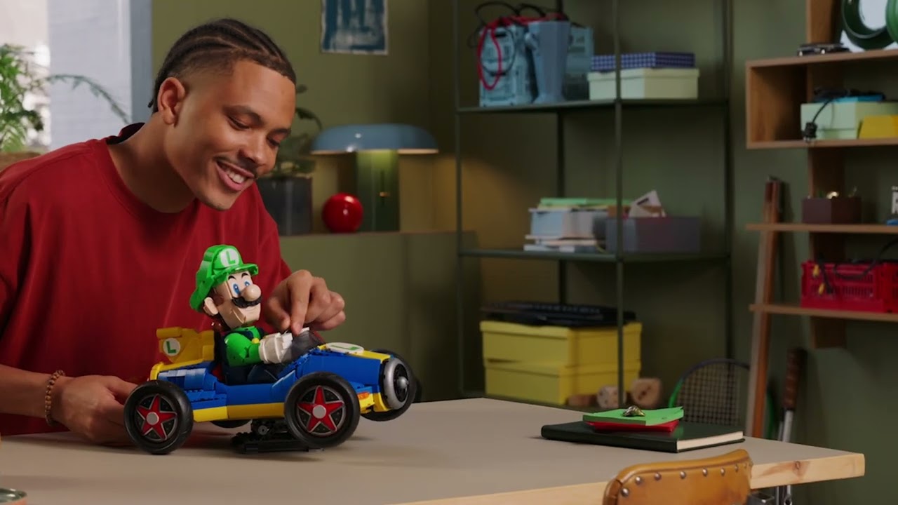 LEGO 72050 Mariokart: Luigi en Mach