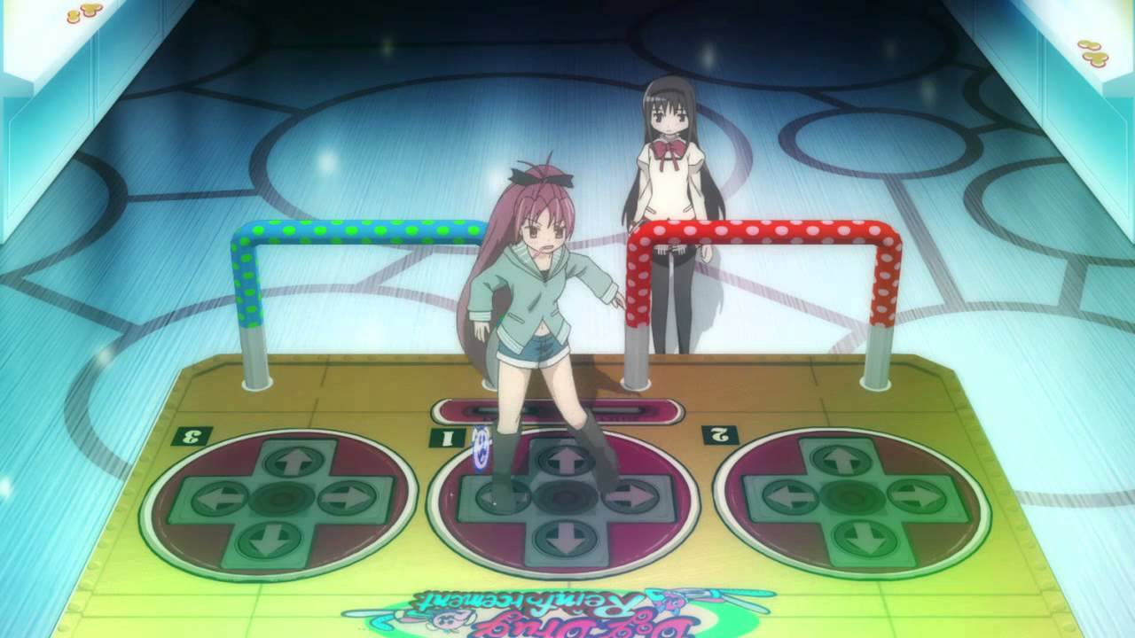 Puella Magi Madoka Magica Movie - Kyouko DDR Dance Dance Revolution