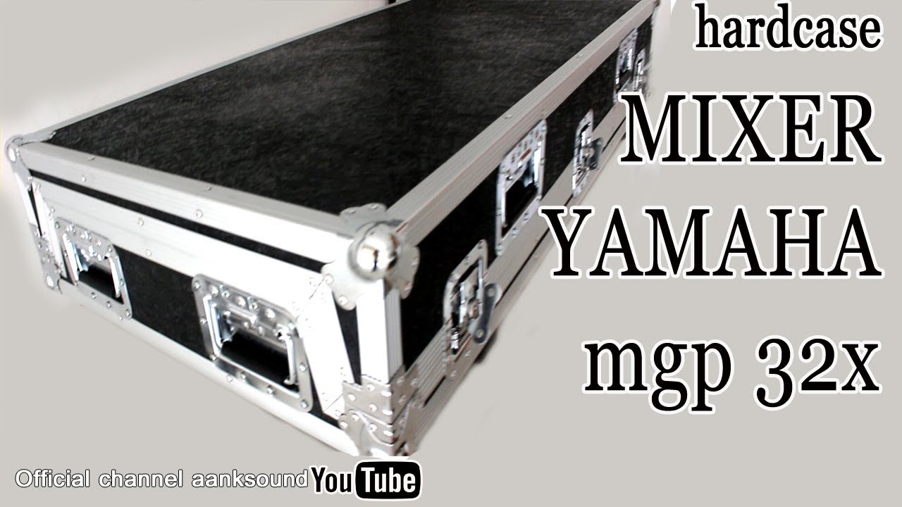 Proses pembuatan hardcase mixer yamaha mgp32x