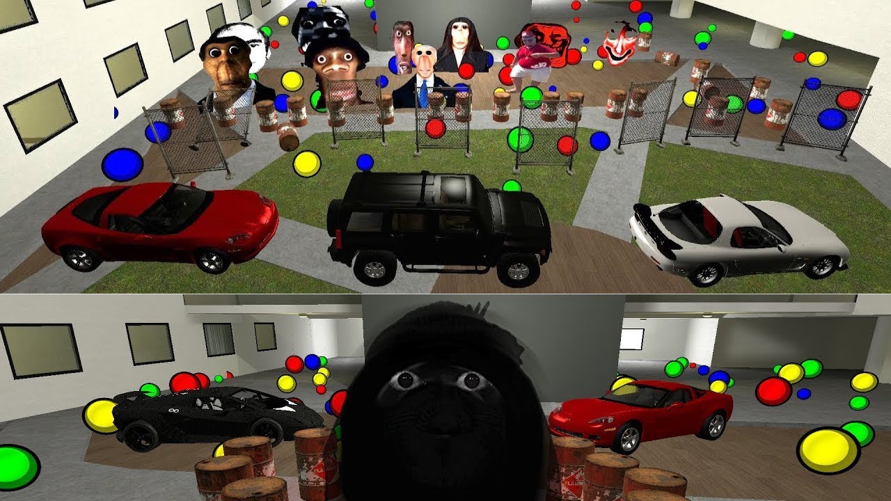 Can I Stop These Gmod Nextbots in Liminal Hotel? They're Chasing Me And I'm Trying To Escape